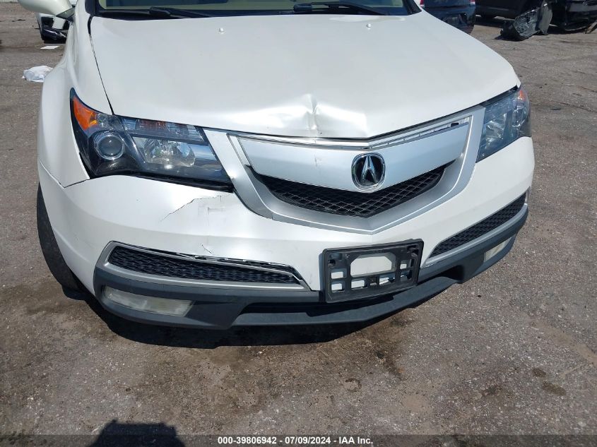 2010 Acura Mdx Technology VIN: 2HNYD2H65AH519743 Lot: 39806942