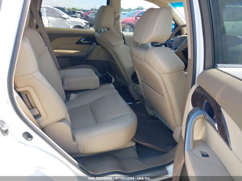 2010 Acura Mdx Technology VIN: 2HNYD2H65AH519743 Lot: 39806942