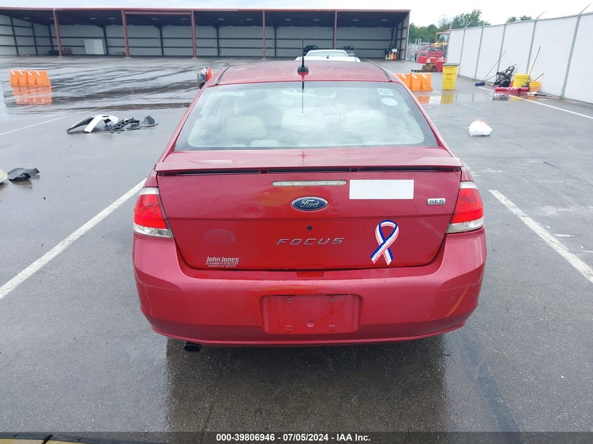 2009 Ford Focus Ses VIN: 1FAHP36N79W205219 Lot: 39806946