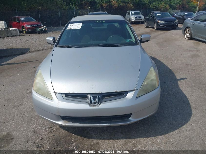 2004 Honda Accord 2.4 Lx VIN: 1HGCM56364A131418 Lot: 39806952