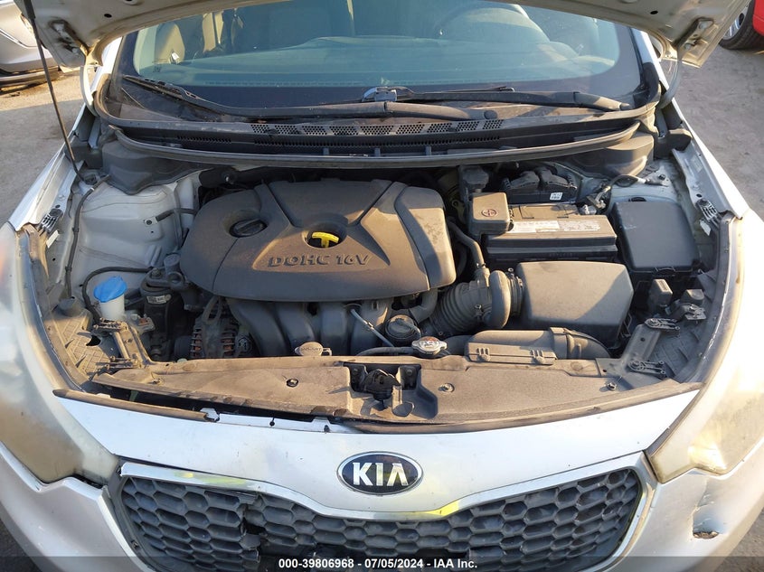 2016 KIA FORTE LX - KNAFX4A67G5544067