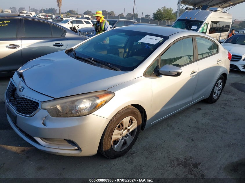 2016 KIA FORTE LX - KNAFX4A67G5544067