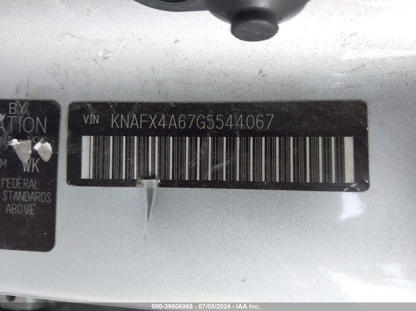 2016 KIA FORTE LX - KNAFX4A67G5544067