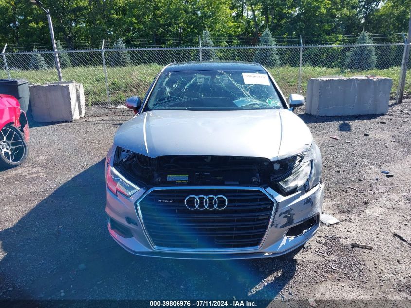 2018 Audi A3 2.0T Premium/2.0T Tech Premium VIN: WAUB8GFF7J1072005 Lot: 39806976