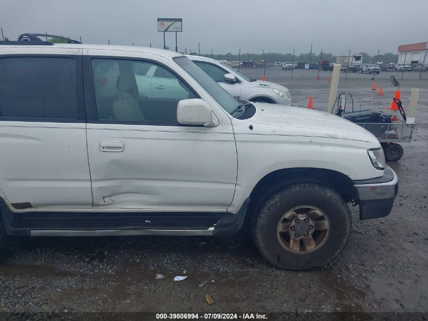 2002 Toyota 4Runner Sr5 V6 VIN: JT3GN86R820242515 Lot: 39806994