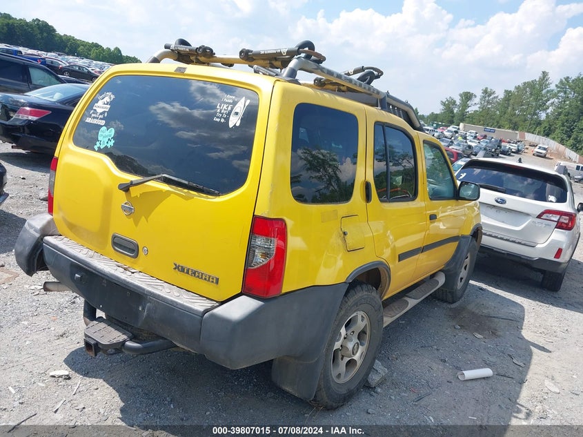 2001 Nissan Xterra Xe-V6 VIN: 5N1ED28T21C578780 Lot: 39807015