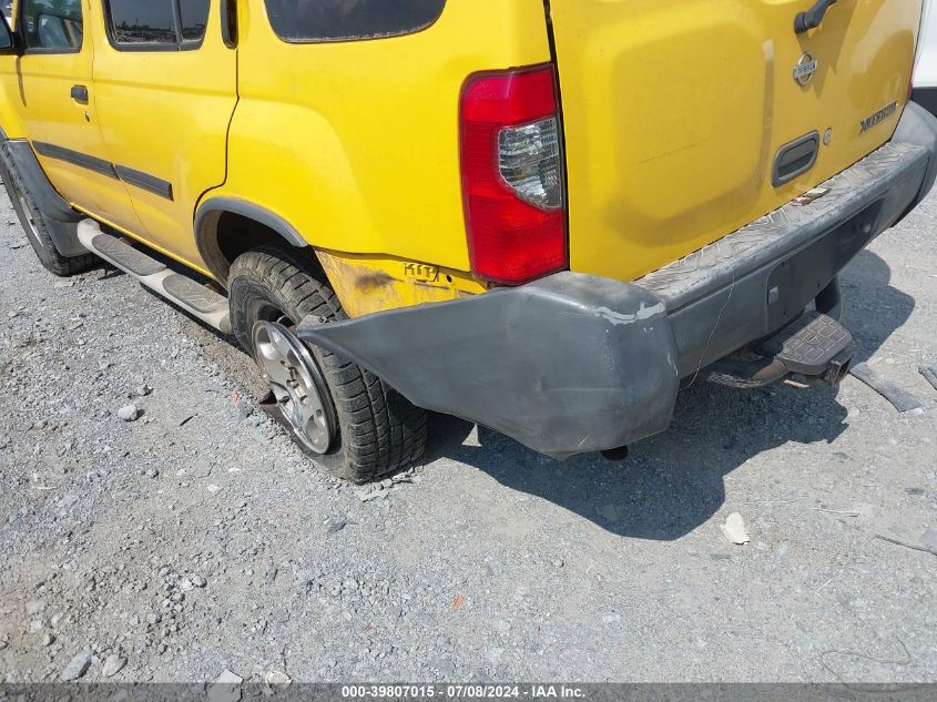 2001 Nissan Xterra Xe-V6 VIN: 5N1ED28T21C578780 Lot: 39807015
