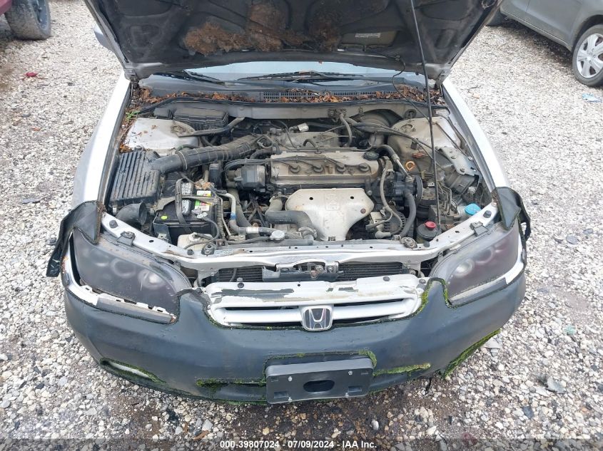 2001 Honda Accord Ex VIN: 1HGCG325X1A000250 Lot: 39807024