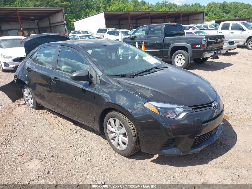 2016 TOYOTA COROLLA LE - 5YFBURHE9GP428702