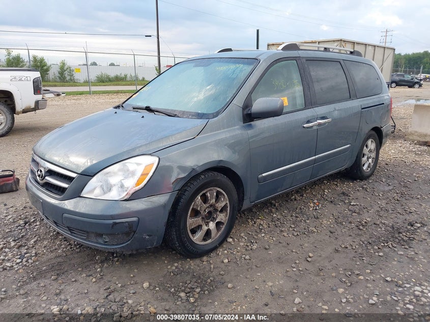 2007 Hyundai Entourage Gls/Limited/Se VIN: KNDMC233076012070 Lot: 39807035
