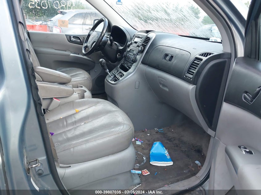 2007 Hyundai Entourage Gls/Limited/Se VIN: KNDMC233076012070 Lot: 39807035