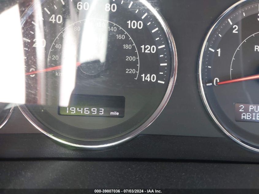 2009 Jeep Grand Cherokee Laredo VIN: 1J8GR48K59C510172 Lot: 39807036