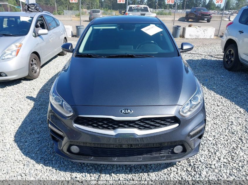 2021 Kia Forte Lxs VIN: 3KPF24AD0ME316539 Lot: 39807057