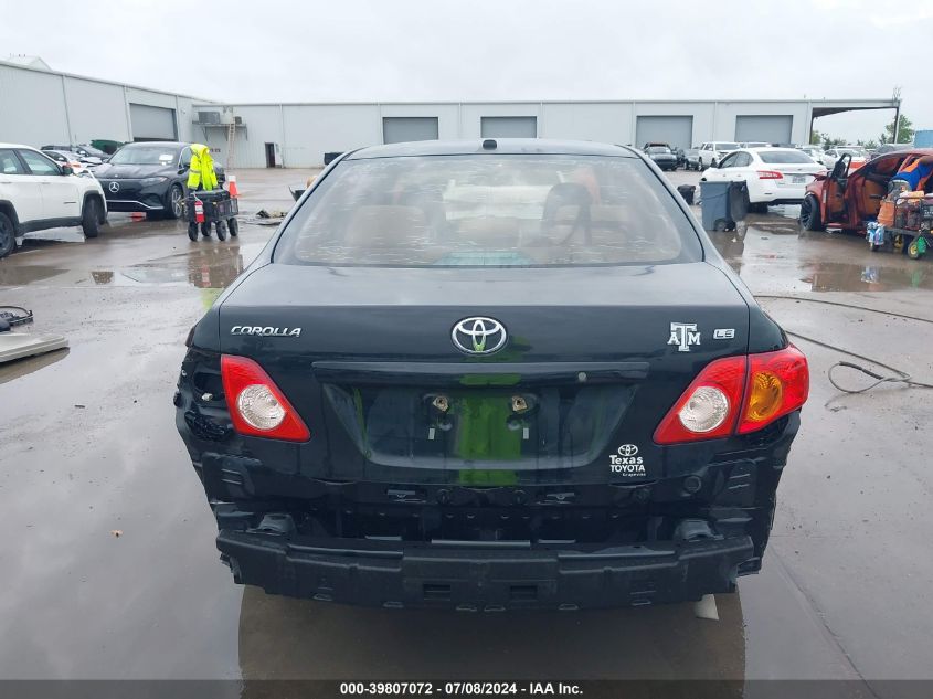 2010 Toyota Corolla Le VIN: 1NXBU4EE7AZ377794 Lot: 39807072