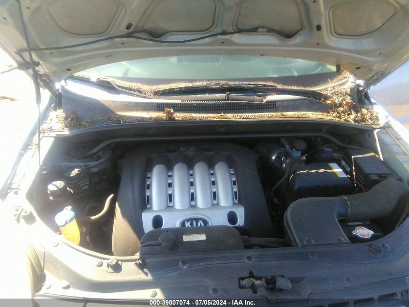 2006 Kia Sportage Ex V6/Lx V6 VIN: KNDJE723867213820 Lot: 39807074