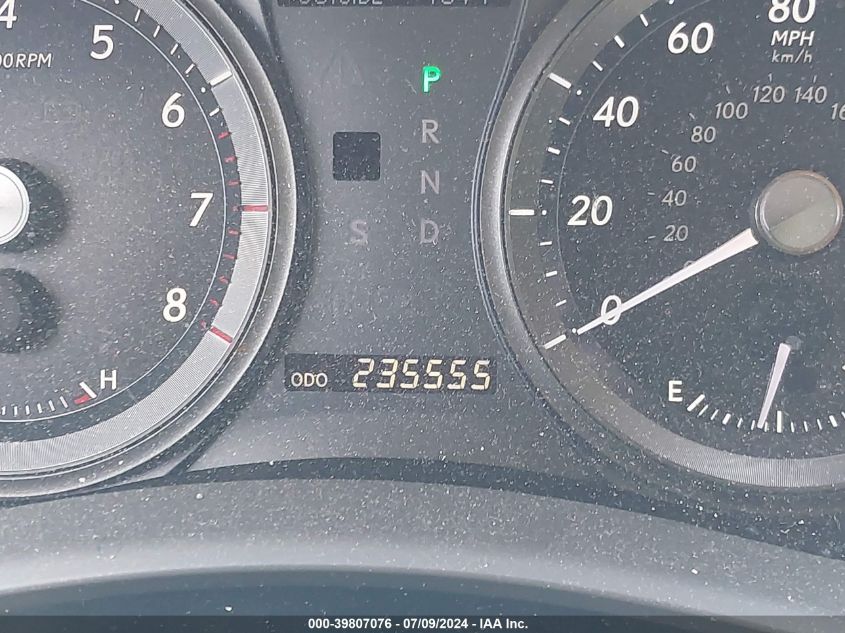 2007 Lexus Es 350 VIN: JTHBJ46G072129435 Lot: 39807076