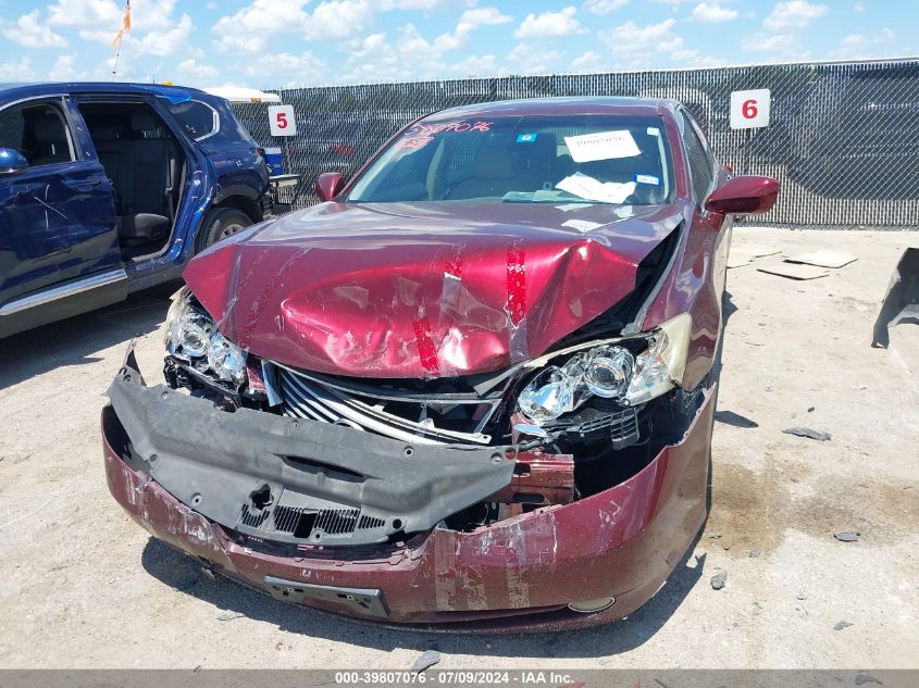 2007 Lexus Es 350 VIN: JTHBJ46G072129435 Lot: 39807076