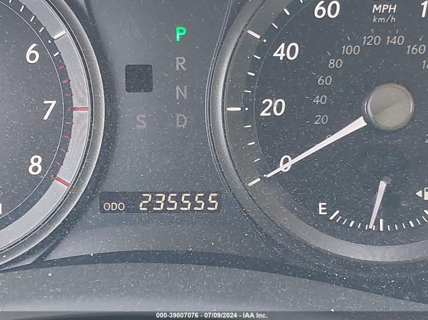 2007 Lexus Es 350 VIN: JTHBJ46G072129435 Lot: 39807076