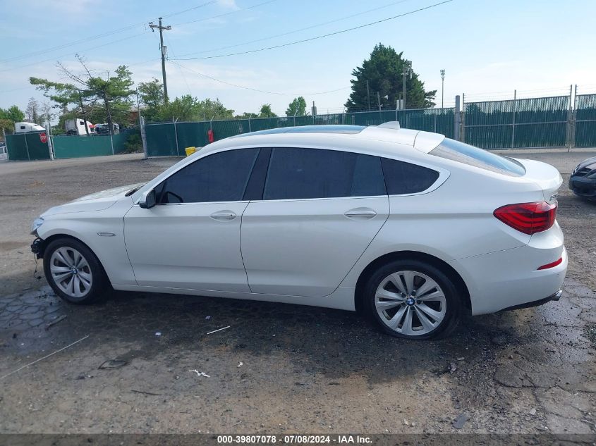 2015 BMW 535I Gran Turismo xDrive VIN: WBA5M4C59FD183938 Lot: 39807078