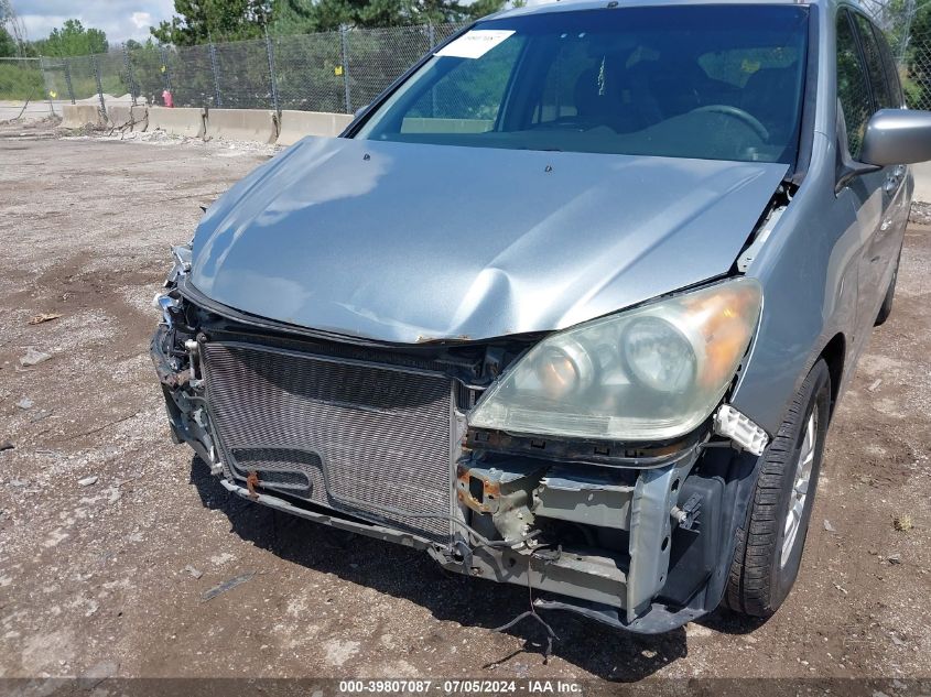 2009 Honda Odyssey Ex VIN: 5FNRL38479B037598 Lot: 39807087