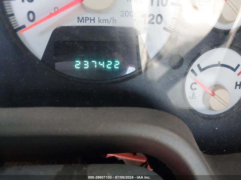 2007 Dodge Ram 1500 Slt VIN: 1D7HA18P07S131232 Lot: 39807103