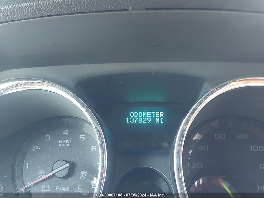 2011 Chevrolet Traverse Ltz VIN: 1GNKVLED0BJ200212 Lot: 39807108