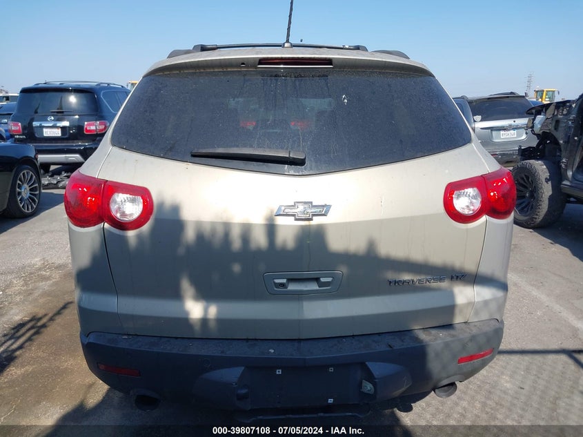 2011 Chevrolet Traverse Ltz VIN: 1GNKVLED0BJ200212 Lot: 39807108
