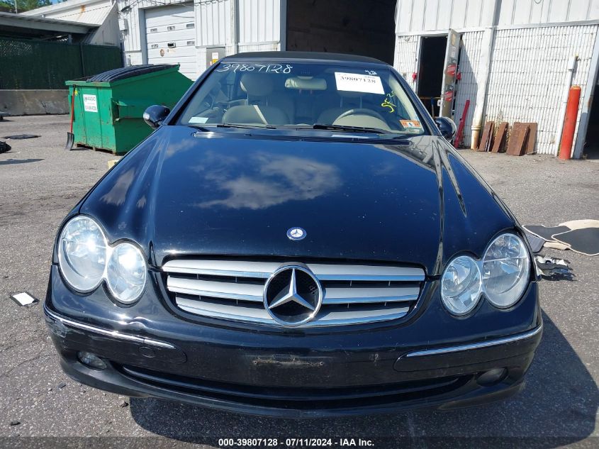 2005 Mercedes-Benz Clk 320 VIN: WDBTK65J25F119473 Lot: 39807128