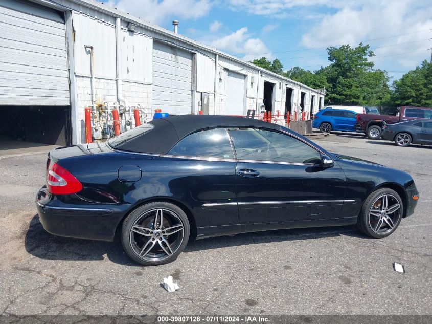 2005 Mercedes-Benz Clk 320 VIN: WDBTK65J25F119473 Lot: 39807128