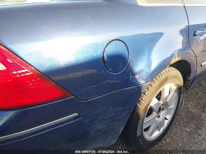 2005 Ford Five Hundred Sel VIN: 1FAFP24145G183282 Lot: 39807130