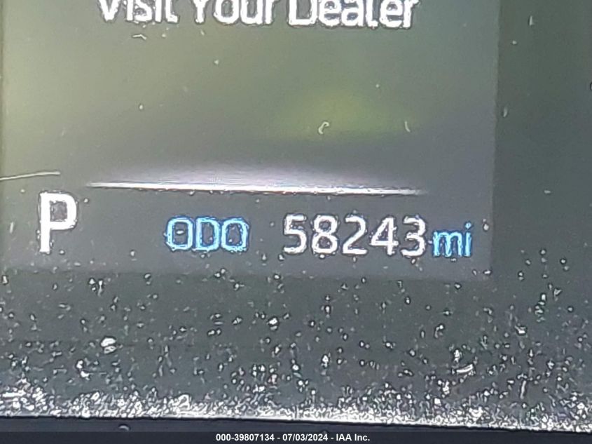 2020 Toyota Rav4 Le VIN: 2T3F1RFV1LW131971 Lot: 39807134