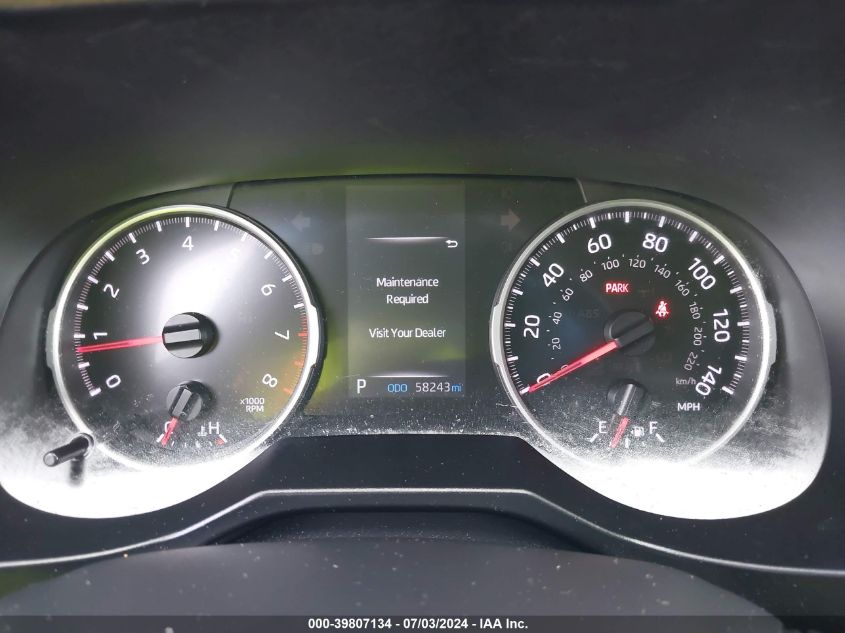 2020 Toyota Rav4 Le VIN: 2T3F1RFV1LW131971 Lot: 39807134