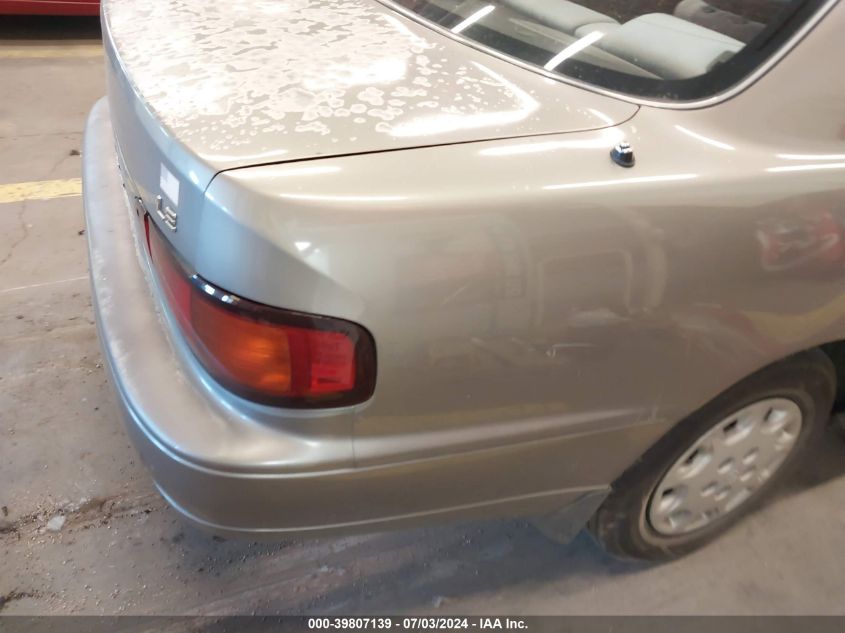 1995 Toyota Camry Le VIN: JT2SK12E5S0322338 Lot: 39807139