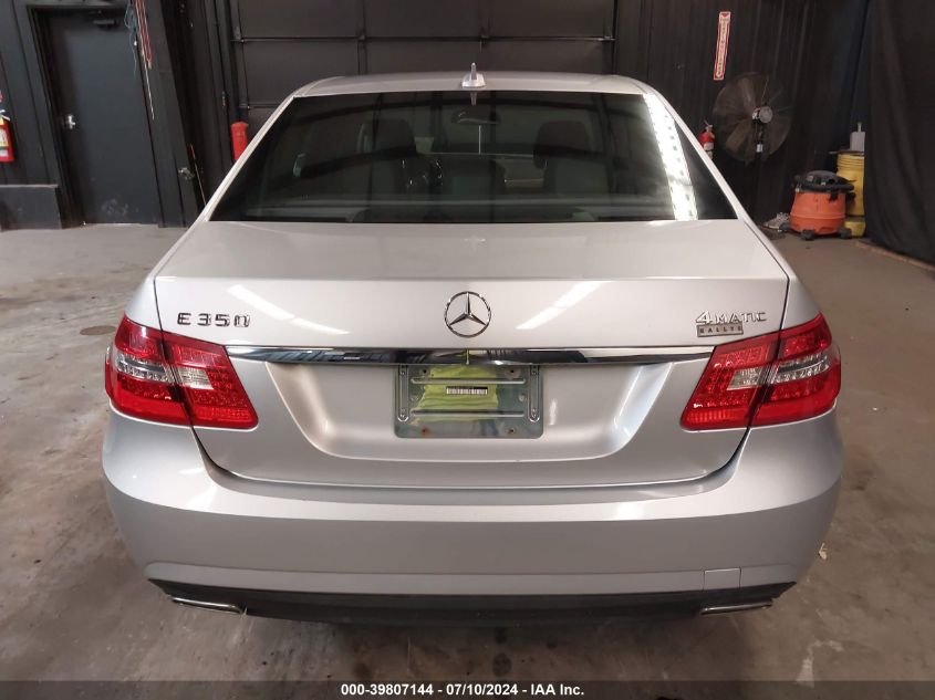 2013 Mercedes-Benz E 350 4Matic VIN: WDDHF8JB7DA748704 Lot: 39807144