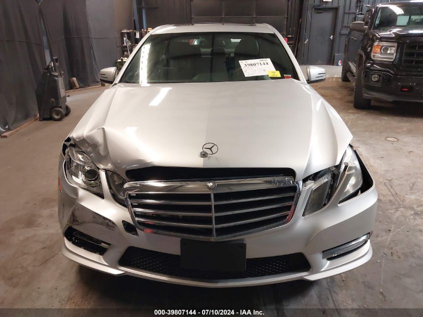 2013 Mercedes-Benz E 350 4Matic VIN: WDDHF8JB7DA748704 Lot: 39807144