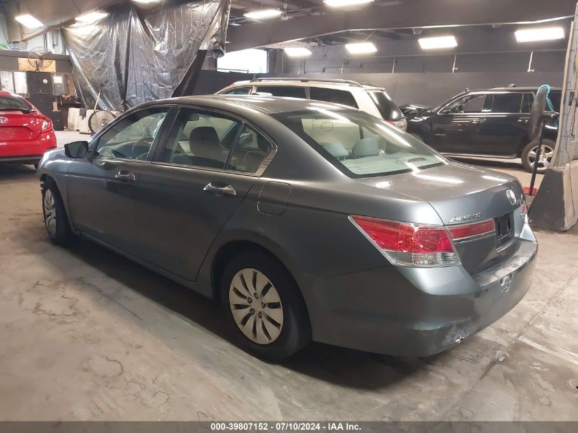 1HGCP2F3XCA207985 2012 Honda Accord 2.4 Lx