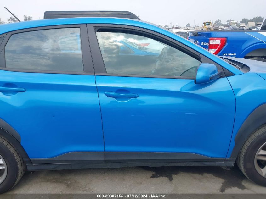 2020 Hyundai Kona Se VIN: KM8K12AA7LU530757 Lot: 39807155