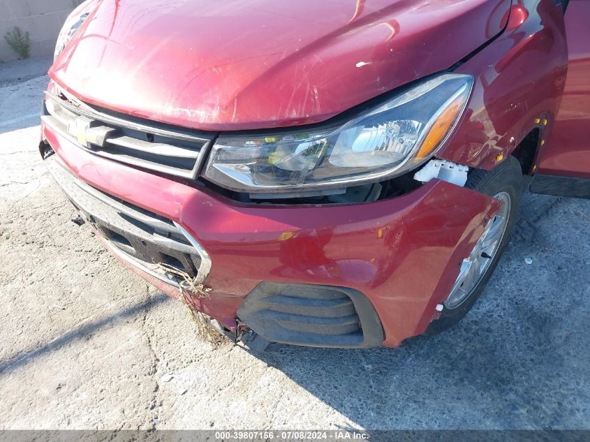 2021 Chevrolet Trax Fwd Ls VIN: KL7CJKSB6MB337204 Lot: 39807156