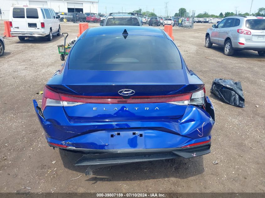 2022 Hyundai Elantra Se VIN: KMHLL4AG0NU335357 Lot: 39807159