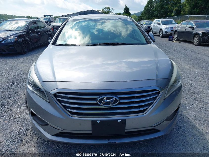 2017 Hyundai Sonata Se VIN: 5NPE24AF9HH451663 Lot: 39807170