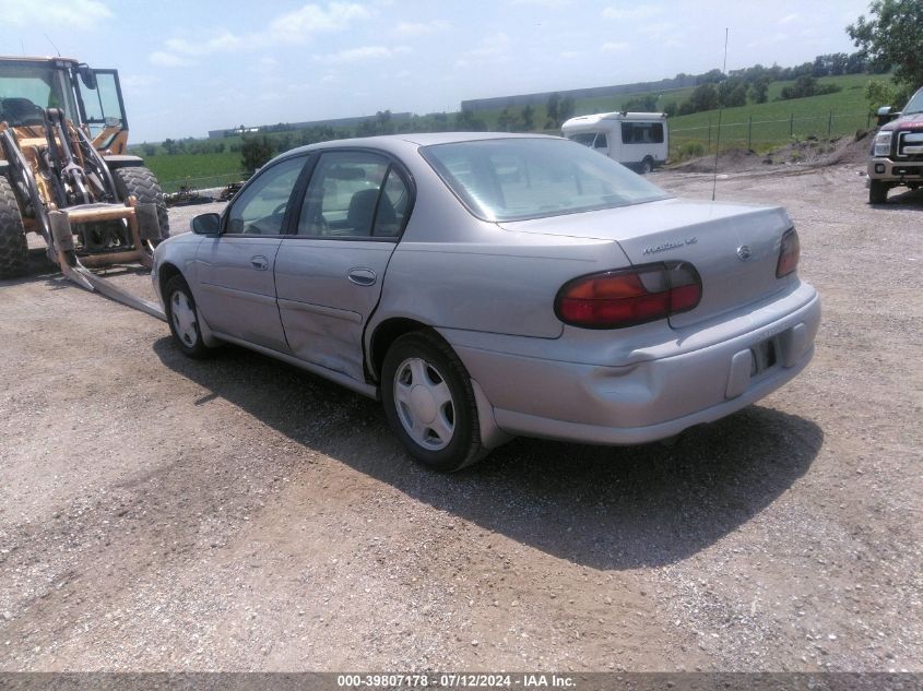 2000 Chevrolet Malibu Ls VIN: 1G1NE52J5Y6148592 Lot: 39807178