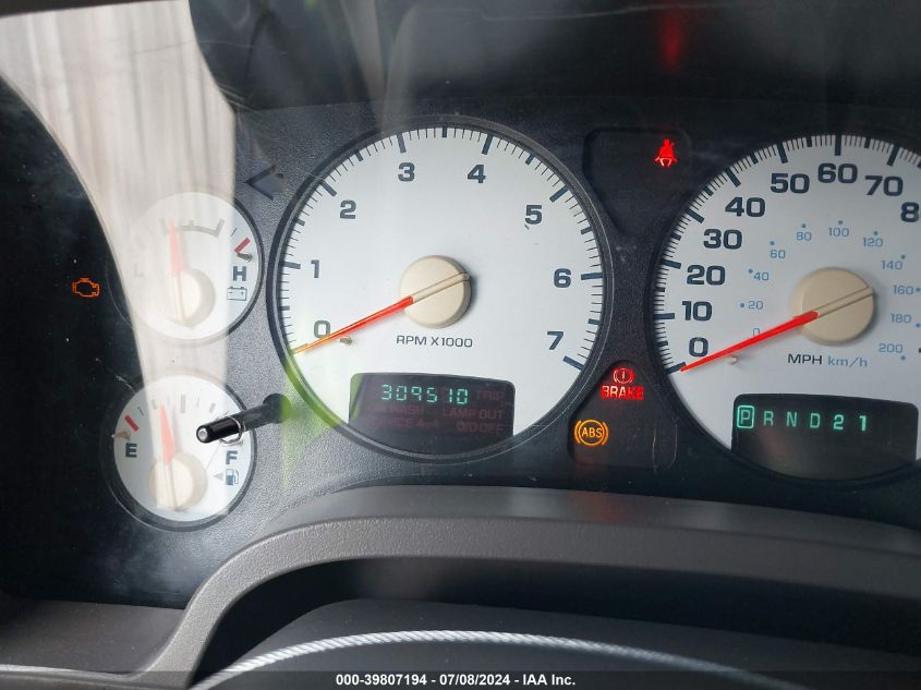 2003 Dodge Ram 1500 St/Slt VIN: 1D7HU18D03J633252 Lot: 39807194