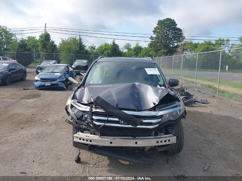 2016 Honda Pilot Touring VIN: 5FNYF6H91GB019840 Lot: 39807196