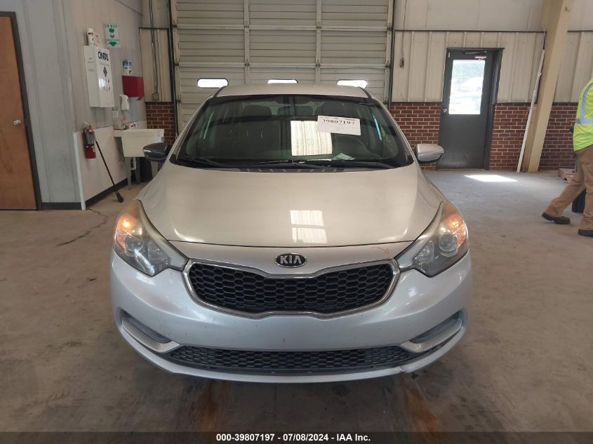 2014 Kia Forte Lx VIN: KNAFX4A63E5209577 Lot: 39807197