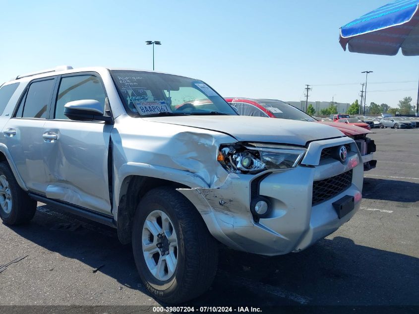 2017 Toyota 4Runner Sr5 VIN: JTEBU5JR1H5455943 Lot: 39807204