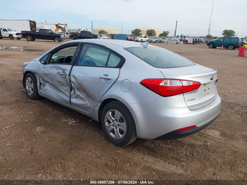 2016 KIA FORTE LX - KNAFK4A60G5484146