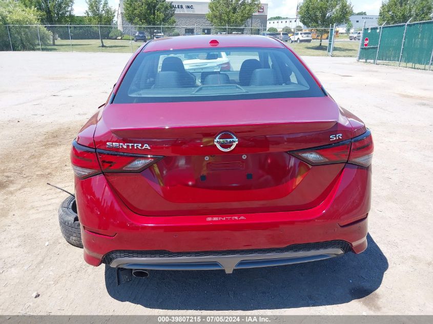 2020 Nissan Sentra Sr Xtronic Cvt VIN: 3N1AB8DV1LY298395 Lot: 39807215