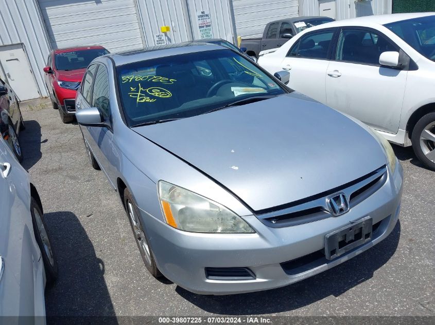 1HGCM66557A030253 2007 Honda Accord 3.0 Ex