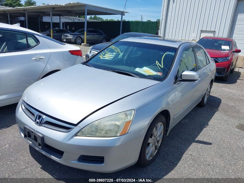 1HGCM66557A030253 2007 Honda Accord 3.0 Ex