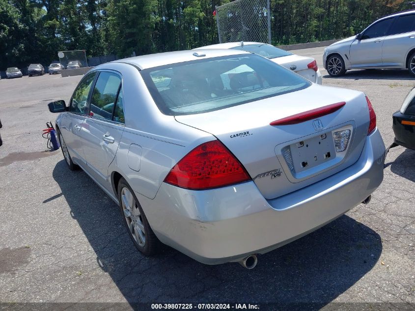 1HGCM66557A030253 2007 Honda Accord 3.0 Ex